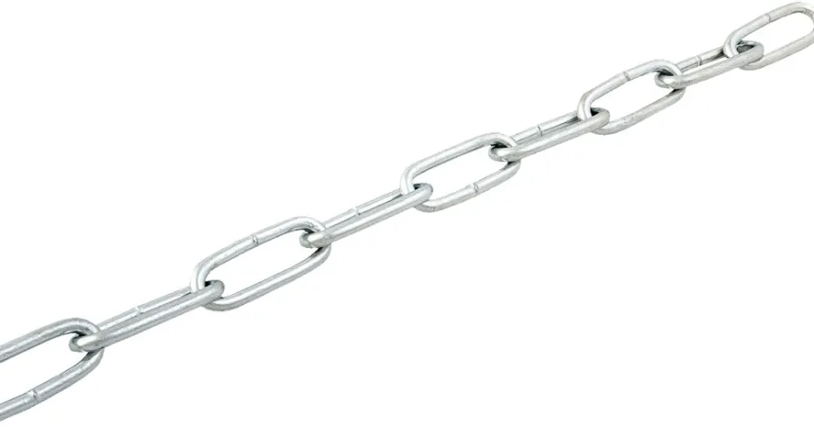 Home it Langlenket kjetting 5 mm x 2 m | Kjettinger & Vaiere