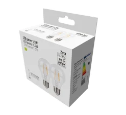 LED-filamentpærer 1,5 W E27 - 2-pk. | Led-Pærer