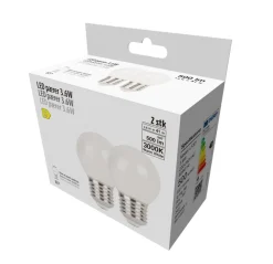 LED-kronepærer 3,6 W E27 - 2-pk. | Led-Pærer