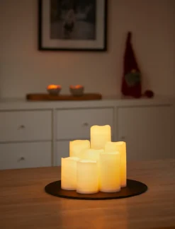 LED-kubbelys batteridrevet 7-pk. | Dekorativ Belysning - Innendørs