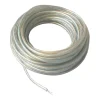Elworks Ledning rund transparent 10 meter - | Kabler & Ledninger