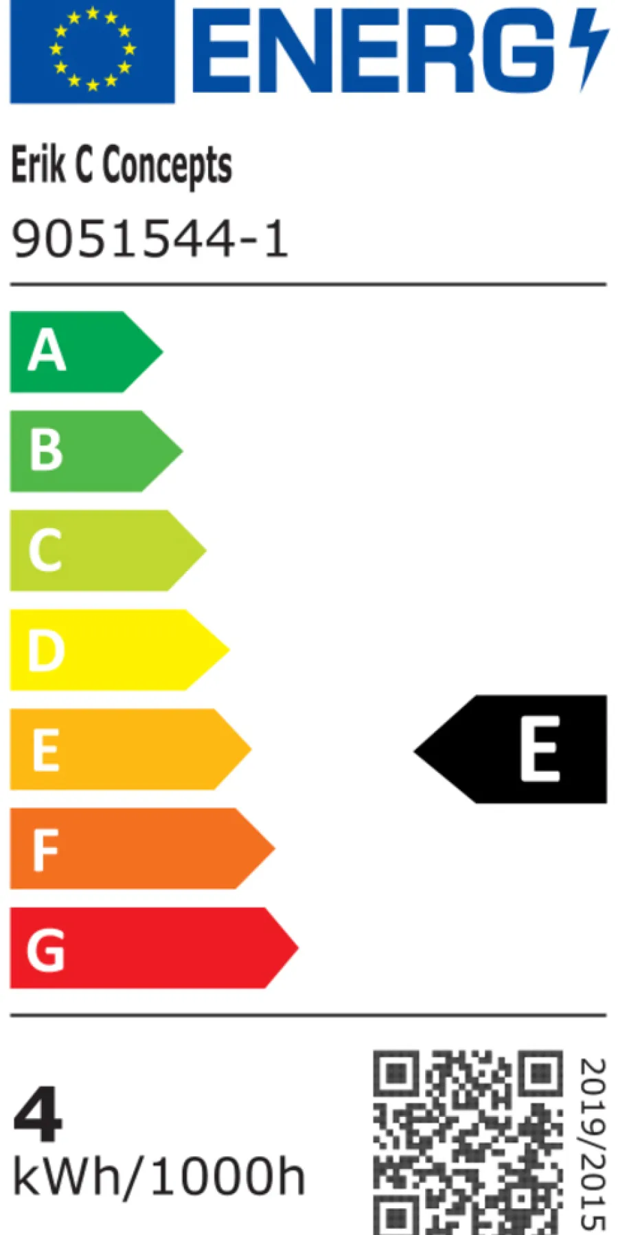 LED-pære krone 4,2 W E14 4-pk. | Led-Pærer