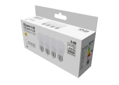 LED-pære krone 4,2 W E27 4-pk. | Led-Pærer