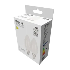 LED-pærer kerte 3,6 W E14 - 2 pk. | Led-Pærer