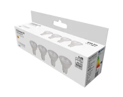 LED spotpære GU10 5W SMD 4-pk | Led-Pærer