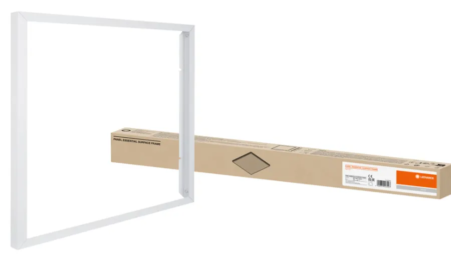 LEDVANCE påbygningsramme hvit 600×600 mm | Taklamper