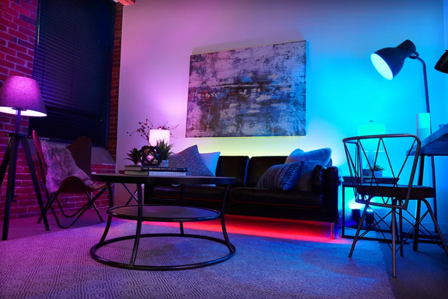LEDVANCE SMART+ spotpære PAR16 farge GU10 5 W | Led-Pærer|Smartpærer