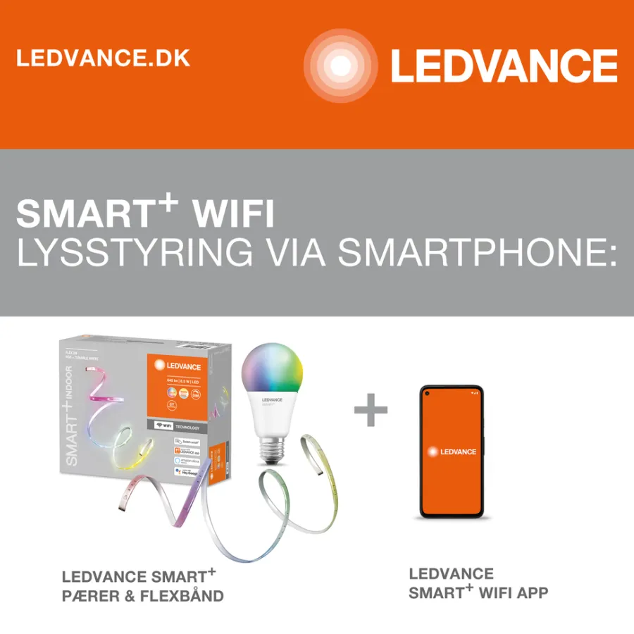 LEDVANCE SMART+ TW kronepære E14 5 W | Led-Pærer|Smartpærer