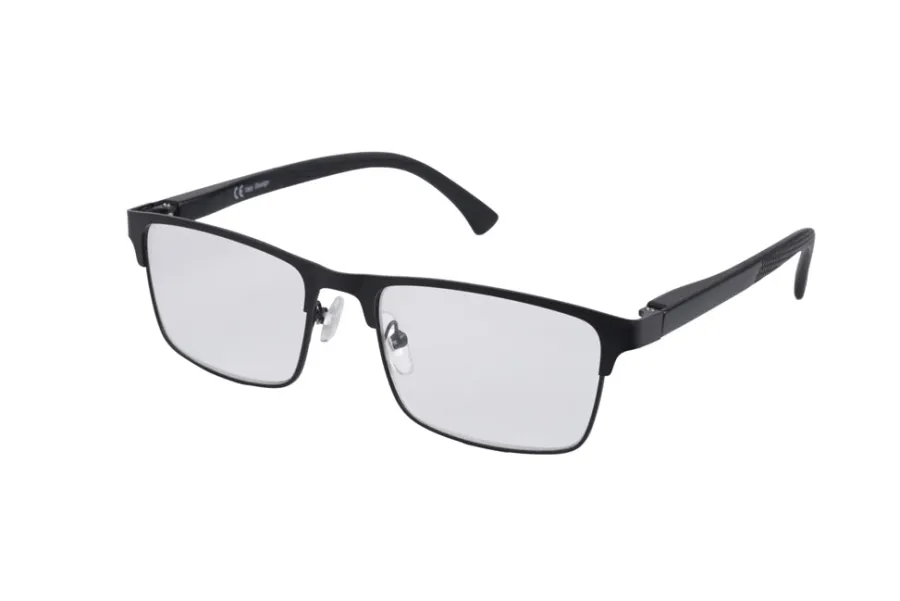 Lesebriller matt svart 2-pk. +2,5 | Personlig Pleie