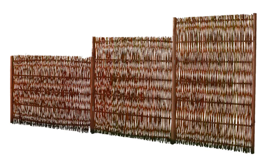 Levegg i pil rustikk 120 x 100 cm | Levegger