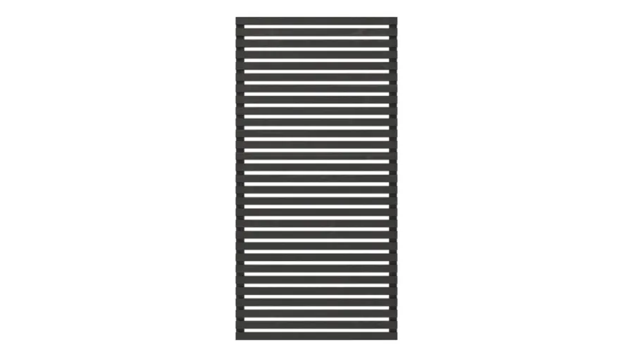 Levegg svart grunnet 90 x 180 cm | Levegger