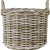 Scan-Pot Liza kurv m/plast Ø40 x H30 cm - | Krukker