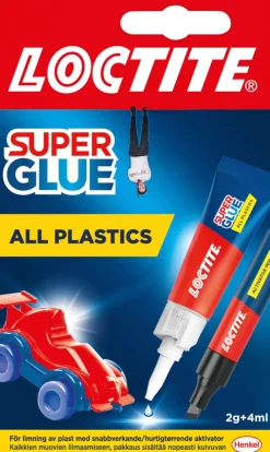Loctite Super Glue All Plastics | Superlim