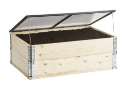 Garden Lokk til plantekasse svart 120 x 80 cm - ® | Drivhus & Veggdrivhus|Plantebord & Høybed