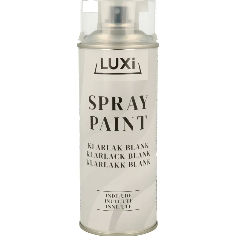 Luxi spraymaling klarlakk blank - 400 ml | Spraymaling