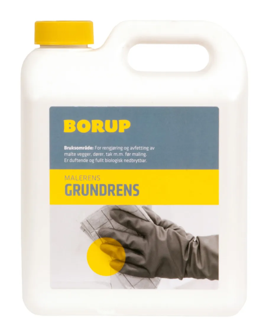 Borup Malerens/grunnrens 2,5 liter | Grunnrens