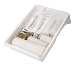 Stabile Malerull- og penselsett med 12 deler 18 cm - ® | Rull- Og Penselsett