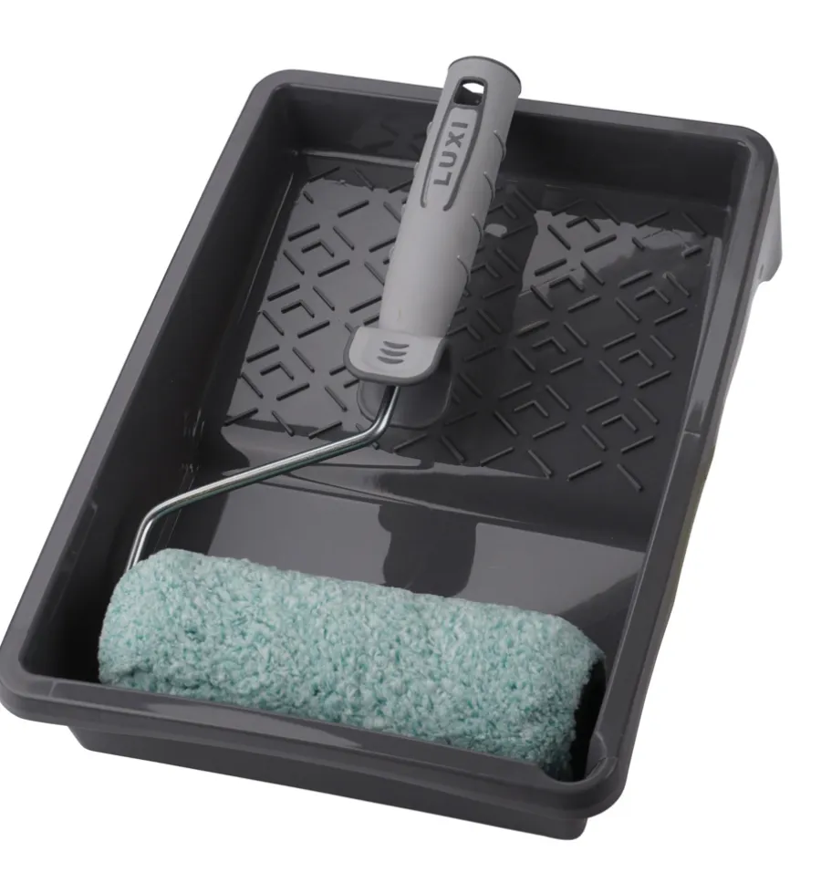 Luxi Malerullsett 18 cm 3 deler - | Rull- Og Penselsett