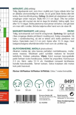 Weibulls Margert, lav 'Kelvedon Wonder' | Frø