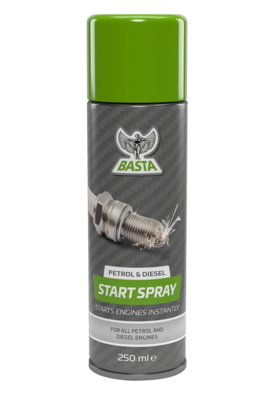 Basta Maskinstart 250 ml - | Tilbehør Til Hagemaskiner