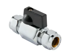 Minikuleventil 12 mm m/grep | Kraner Og Ventiler