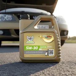Basta Motorolje 5W-30 C2 fullsyntetisk - 4 liter | Motorolje & Spylervæske