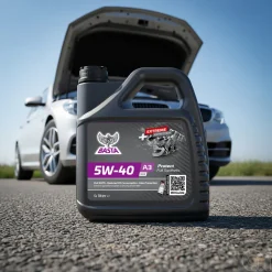Basta Motorolje 5W-40 helsyntetisk 4 liter - | Motorolje & Spylervæske