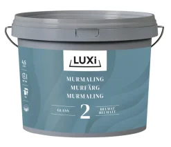 Luxi Murmaling klassisk grå 4,5 liter - | Murmaling|Tak-, Mur- & Sokkelmaling