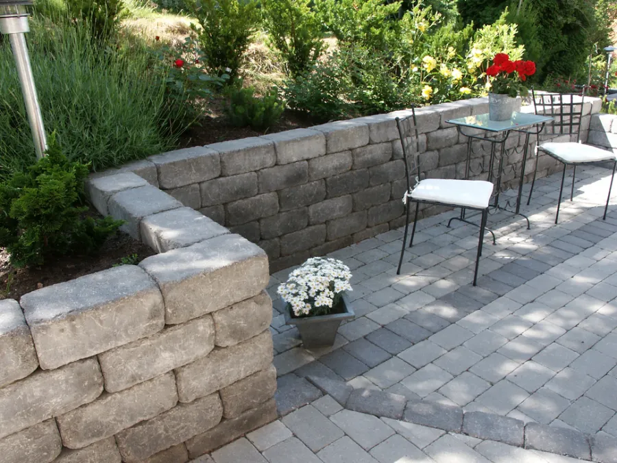 Boke Murstein Garden grå 35 x 21 x 14 cm | Heller & Belegningsstein