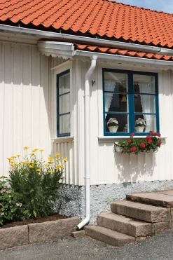 Nedløpsrør 90 x 4000 mm | Takrenner