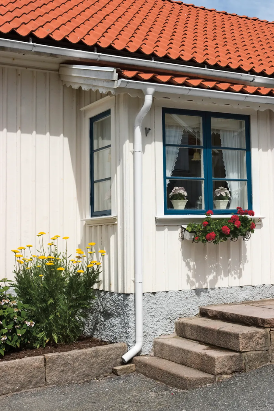 Nedløpsrør 90 x 4000 mm | Takrenner