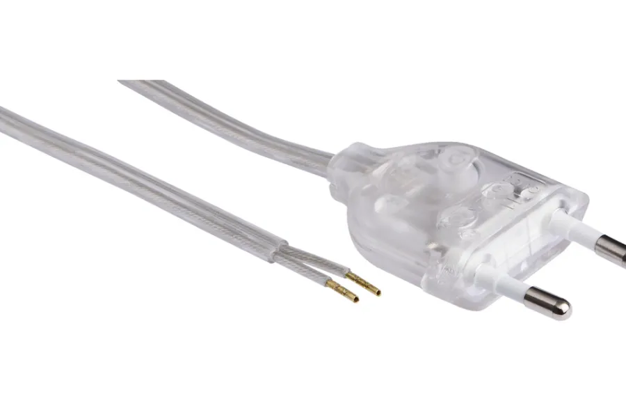 Elworks Nettledning Euro 2 meter | Kabler & Ledninger