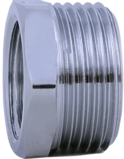 Nippelmuffe 1/2"x3/8" | Forkrommede