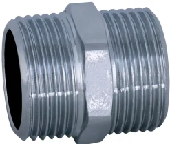 Nippel 3/8" R10 krom | Forkrommede