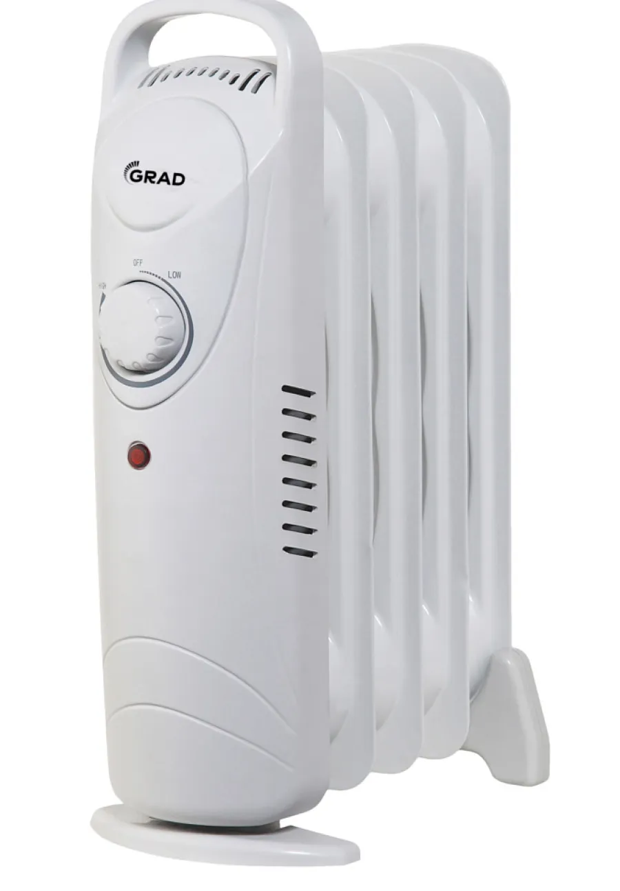 Grad Oljeradiator 500 W - 5 ribber | Radiatorer
