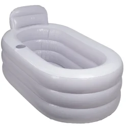 Oppblåsbart badekar 131 x 79 x 67 cm | Campingutstyr|Badekar