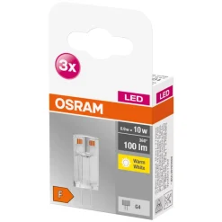 Osram LED Base Special Pin G4 0,9 W 3-pk. | Led-Pærer