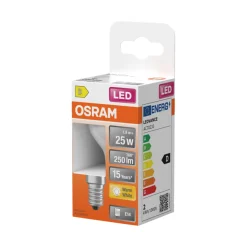 Osram LED Star Classic matt kronepære E14 2,5 W | Led-Pærer