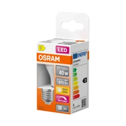 Osram LED Star Classic matt kronepære dimbar E27 4,8 W | Led-Pærer
