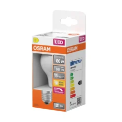 Osram LED Superstar Classic matt standard dimbar E27 7 W | Led-Pærer