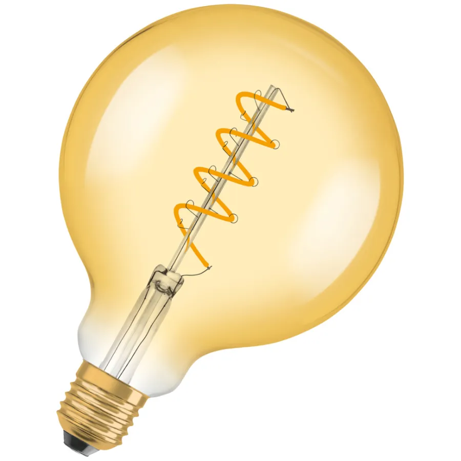 Osram Vintage 1906 LED-pære globe 4 W E27 | Led-Pærer