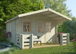 Palmako hytte Kristian 12,6 m² 360 x 360 cm | Hytter & Boder