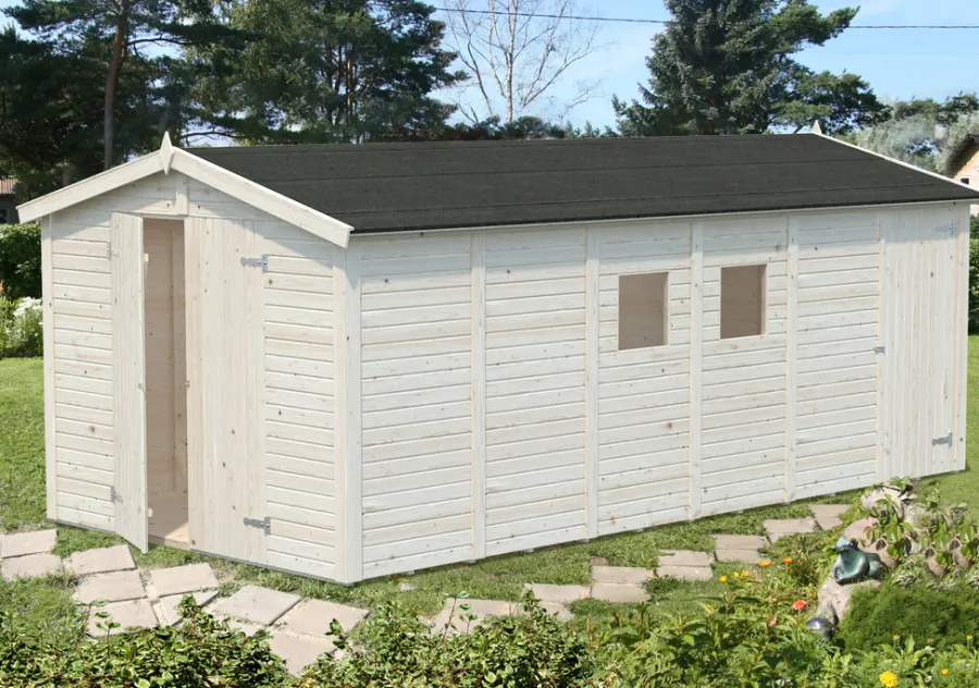 Palmako redskapsbod Aksel 4 - 14,7 m² 273 x 550 cm | Redskapsboder|Hytter & Boder