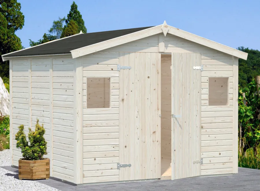 Palmako redskapsbod Aksel 2 - 7,5 m² 273 x 280 cm | Redskapsboder|Hytter & Boder
