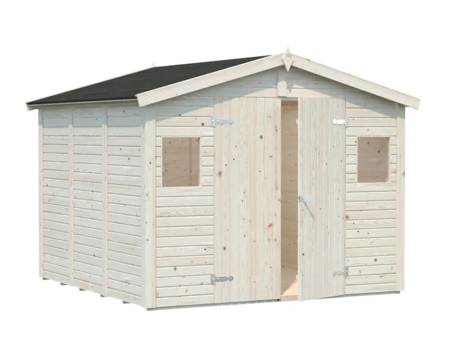 Palmako redskapsbod Aksel 2 - 7,5 m² 273 x 280 cm | Redskapsboder|Hytter & Boder