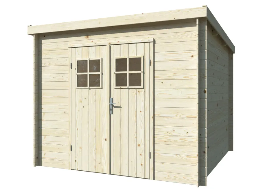 Palmako redskapsbod Iris 3 260 x 260 cm | Redskapsboder|Hytter & Boder