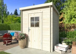 Palmako redskapsbod Iris 1 176 x 176 cm | Redskapsboder|Hytter & Boder