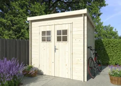 Palmako redskapsbod Iris 2 216 x 216 cm | Redskapsboder|Hytter & Boder