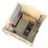 Palmako redskapsbod Petra 1 – 250 x 250 cm | Redskapsboder