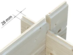 Palmako redskapsbod Petra 2 – 296 x 296 cm | Redskapsboder